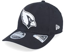 Hatstore Exclusive x Arizona Cardinals Essential 9Fifty Stretch Black Adjustable - New Era