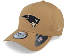 Hatstore Exclusive x New England Patriots Essential 9Forty A-Frame Caramel Adjustable - New Era