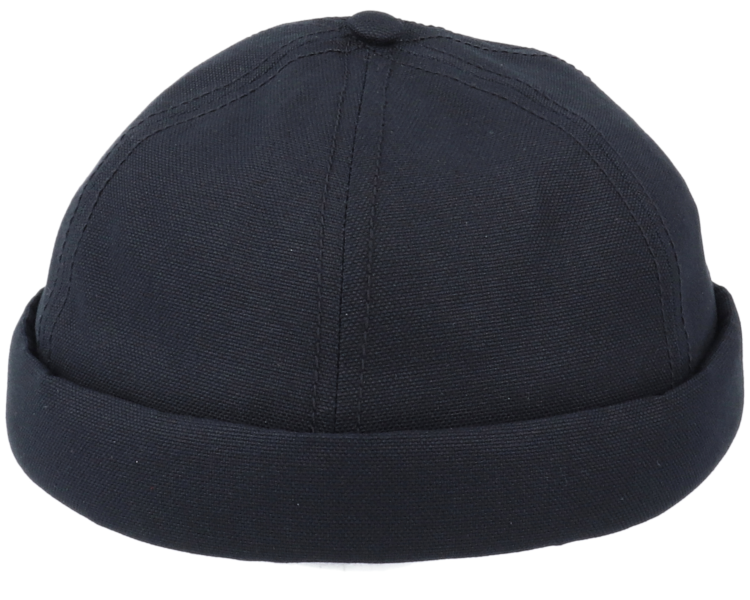 Skully Cotton Canvas Black Docker - Equip beanie | Hatstoreworld.com