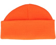 Fluorescent Orange Short Blank Beanie - Beechfield
