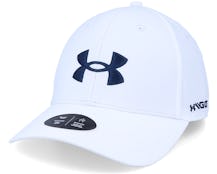 Golf 96 Hat White Adjustable - Under Armour