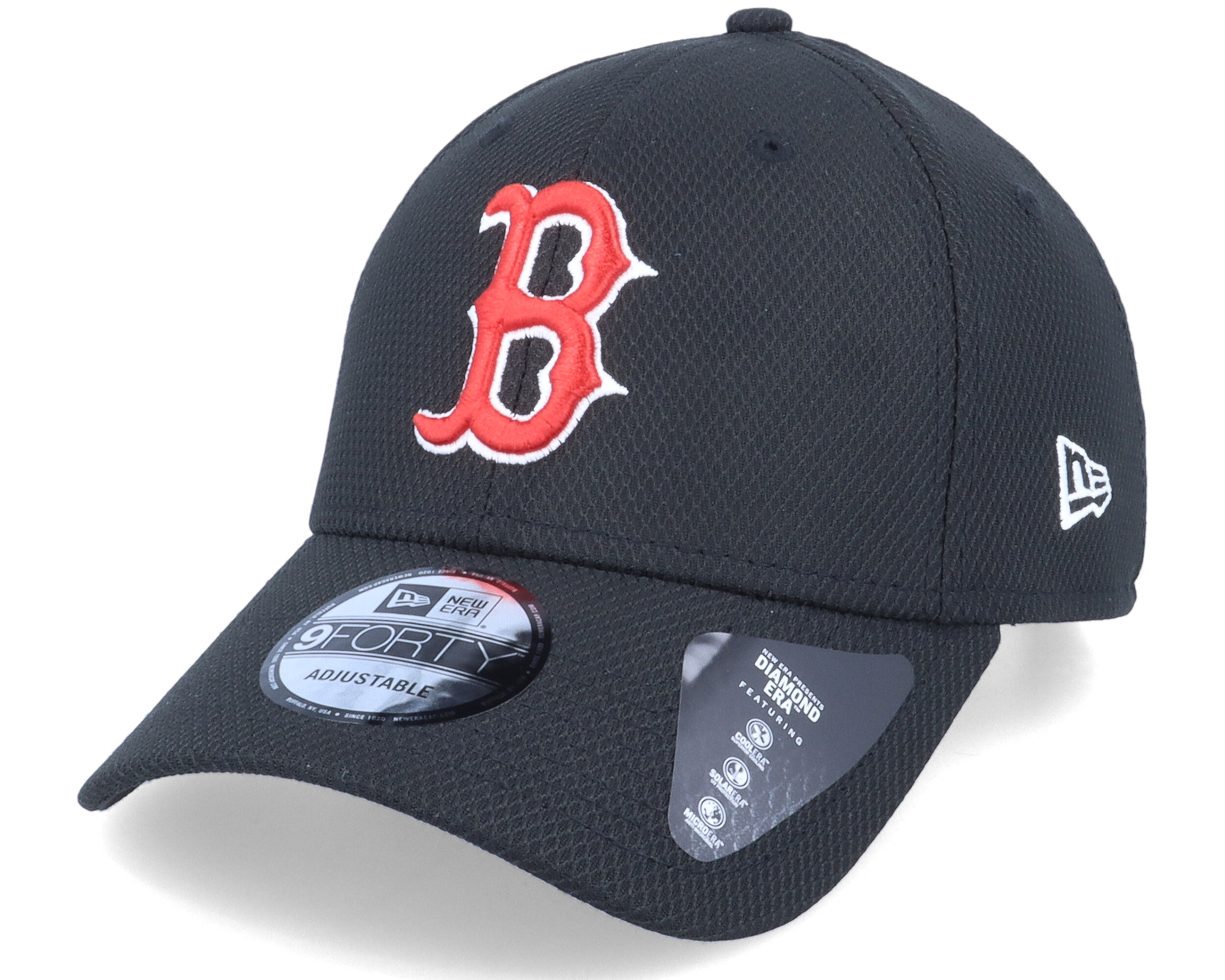 Boston Red Sox Diamond Era 9Forty Black/Red Adjustable - New Era keps ...