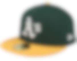 Oakland Athletics Authentic On-Field 59Fifty Green/Yellow Fitted - New Era