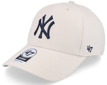 New York Yankees Mvp Bone Adjustable - 47 Brand