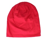 Classic Red Hemsedal Cotton Slouch Beanie