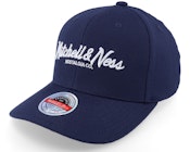 Branded Pinscript Navy/White Adjustable