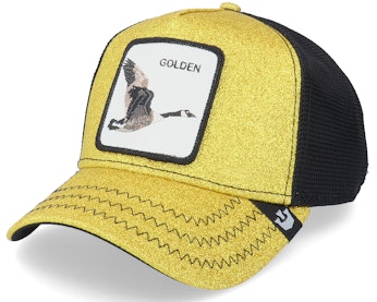 Golden Egg Glitter Gold/Black Trucker - Main Image