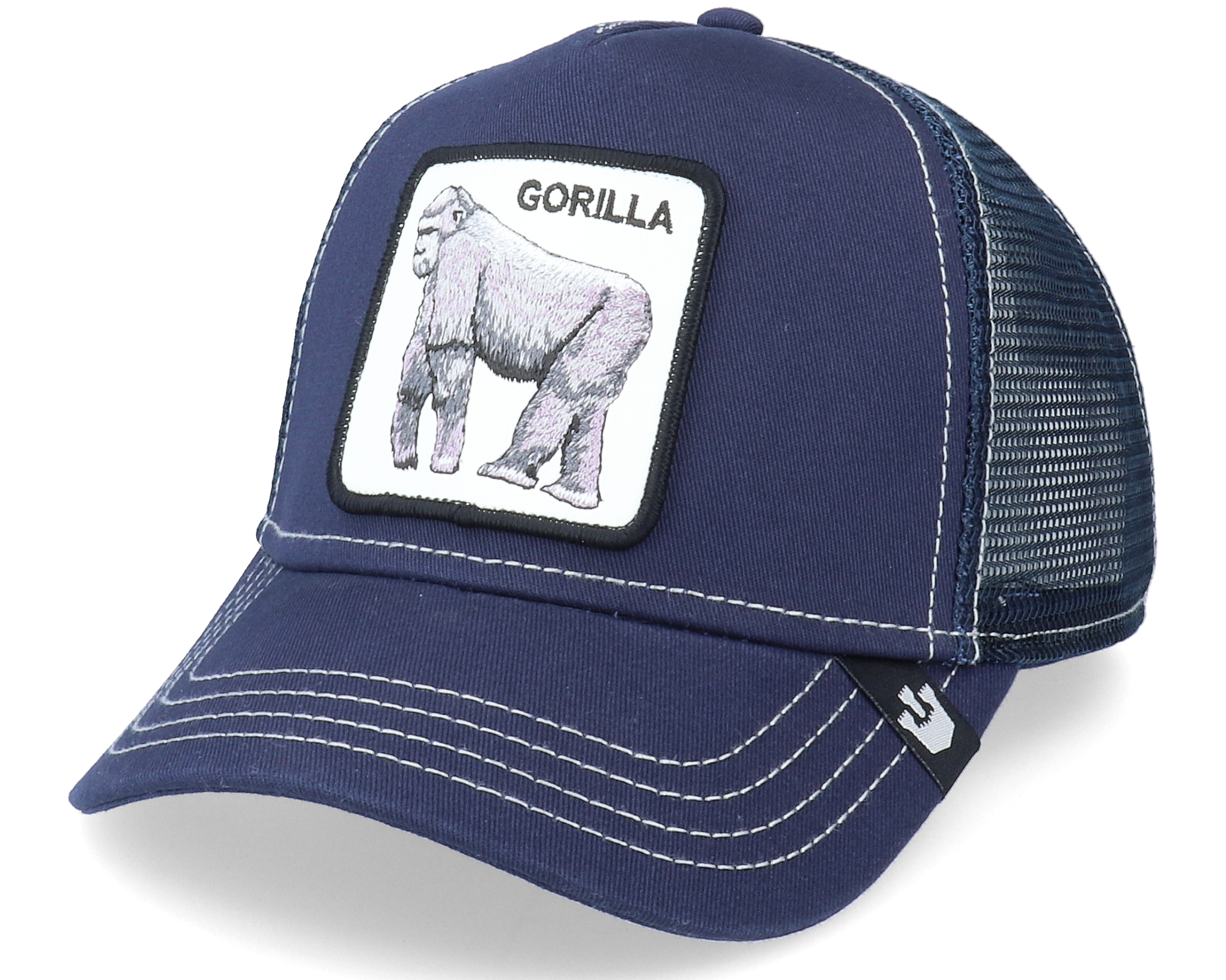 Goorin Bros. Gorilla King of the Jungle Navy Blue Trucker Hat