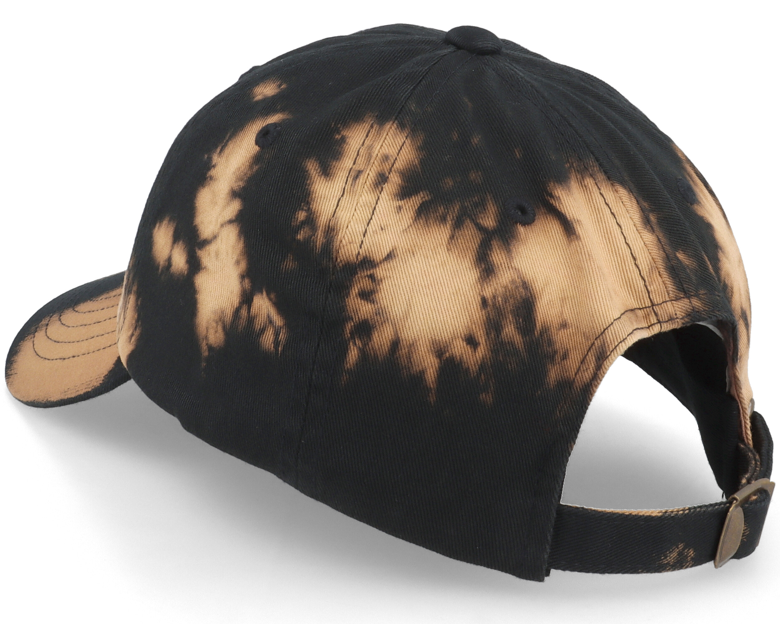 Retro Bleach Cap Black Dark Orange Dad Cap Karl Kani