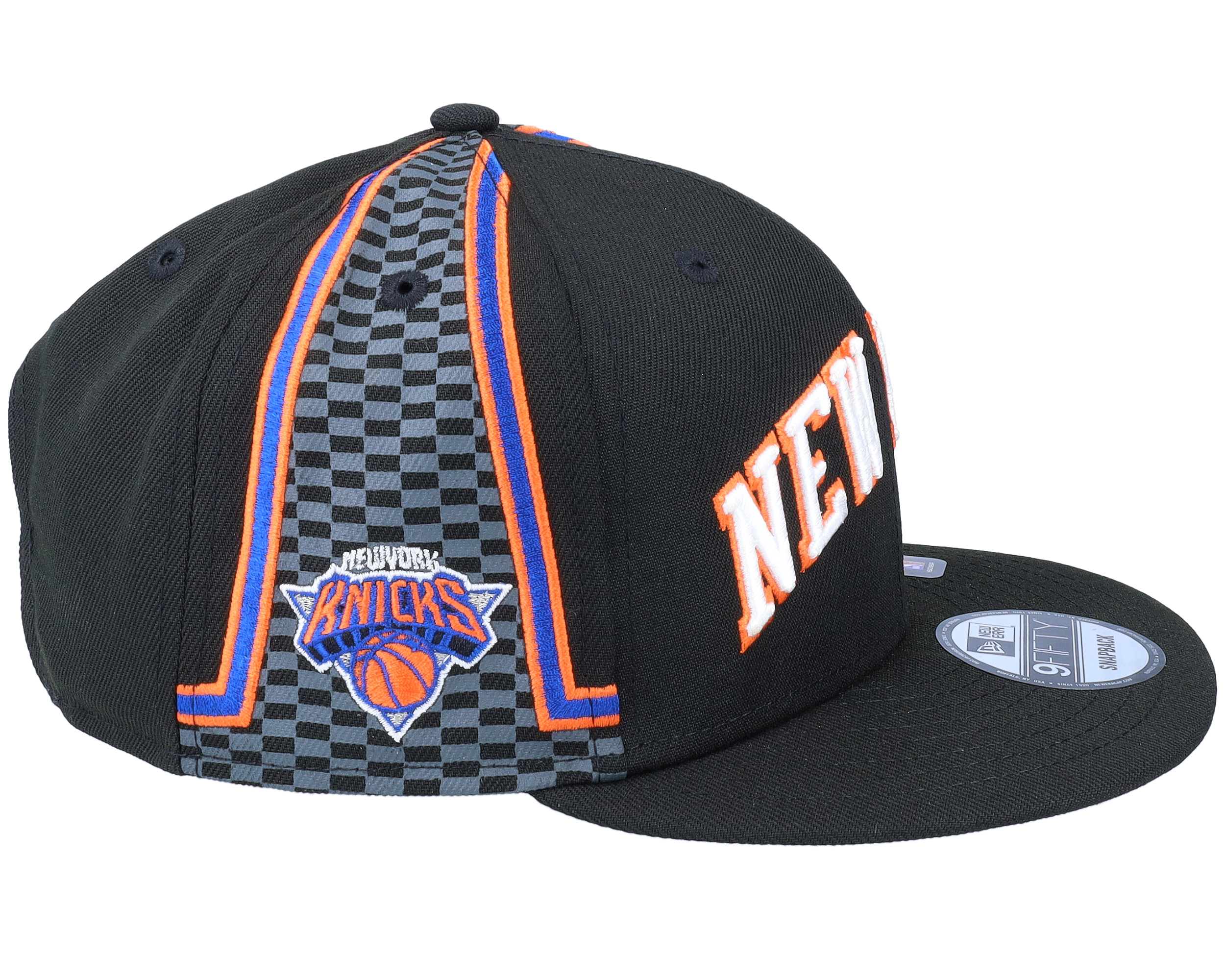 New York Knicks NBA21 City Off 9FIFTY Black Snapback