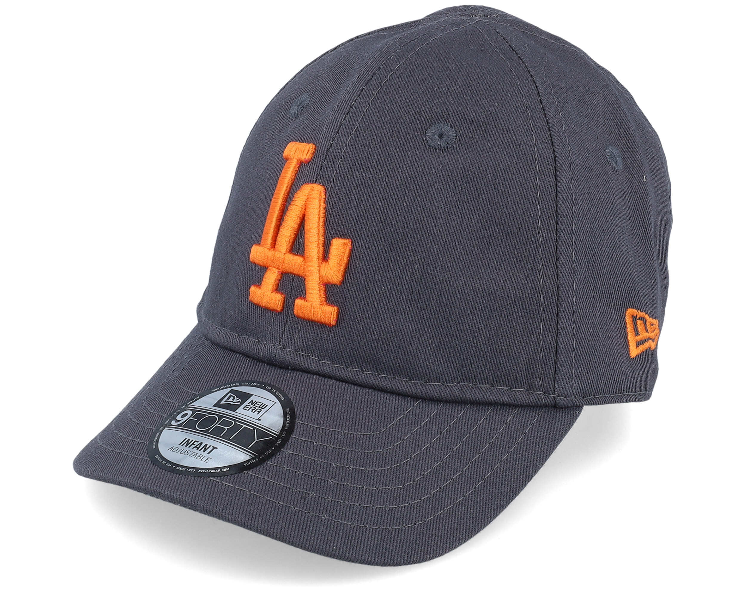 Official New Era LA Dodgers League Essential Kids Grey 9FORTY