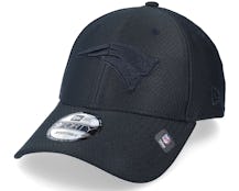 New England Patriots Mono Team Colour 9FORTY Black Adjustable - New Era