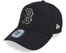 Hatstore Exclusive x Boston Red Sox 9FORTY Ef Cotton Black Adjustable - New Era