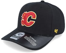 Calgary Flames Cold Zone Mvp Dp Black Adjustable - 47 Brand