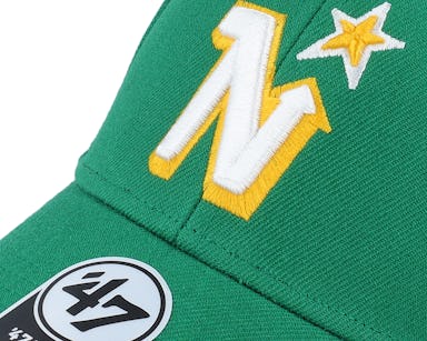 47 Brand Minnesota North Stars Vintage Franchise Cap in Green for Men