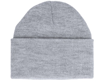 Heavyweight Heather Grey Beanie