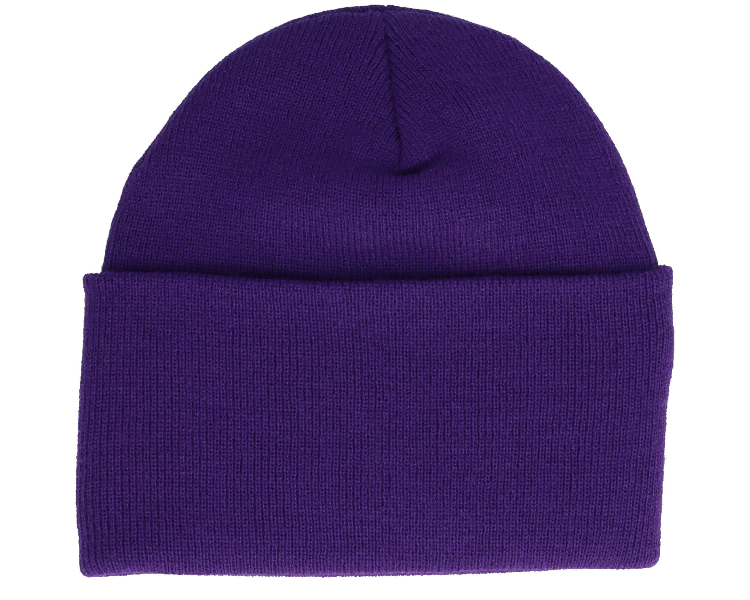 Heavyweight Purple Beanie