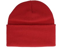 Heavyweight Red Beanie - Yupoong