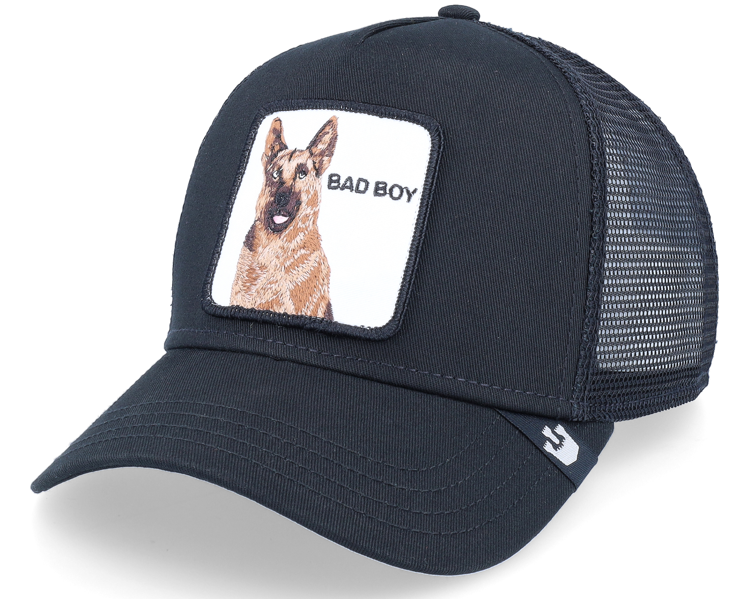 Goorin Bros BOUNCER german shepherd black/beige trucker cap