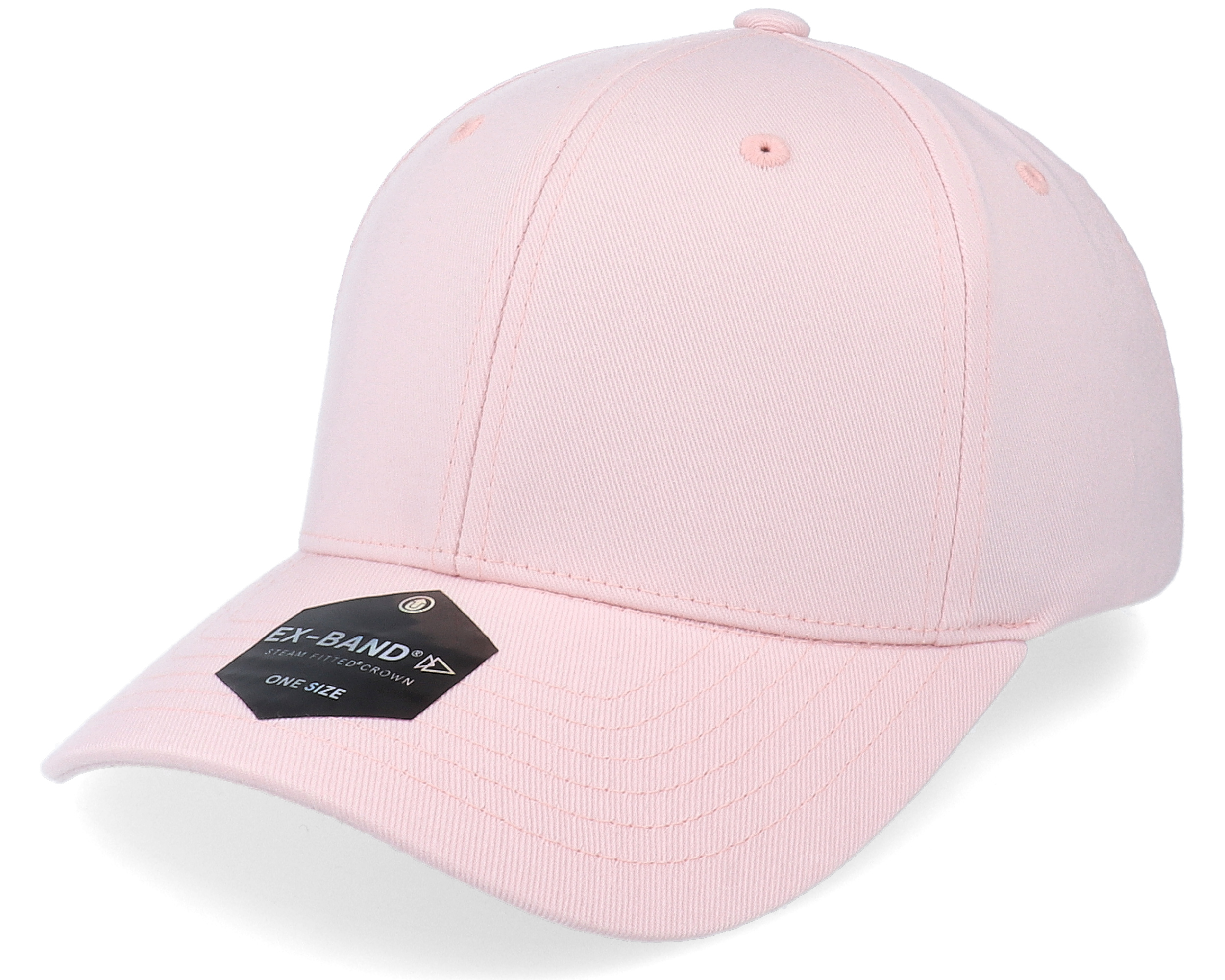 CROWN 2 Light Pink Adjustable - Upfront cap | Hatstoreworld.com