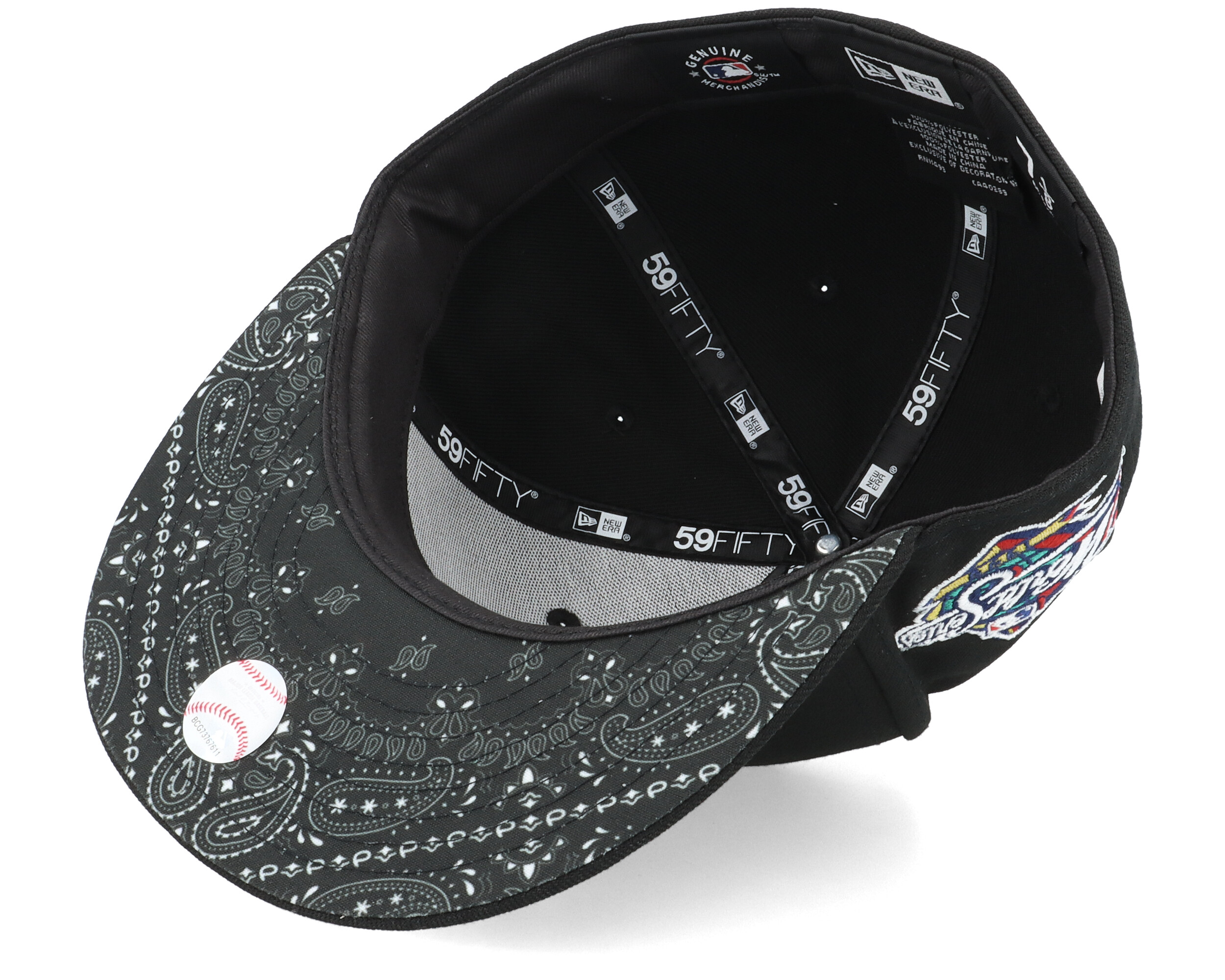 59fifty Paisley Under Visor Hatstore Exclusive X New York Yankees