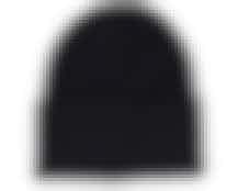 Black Oversized Cuff Blank Beanie - Beechfield