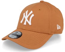 Kids New York Yankees League Essential 9FORTY Toffee/White Trucker - New Era