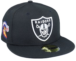 Las Vegas Raiders NFL Patch Up 59FIFTY Black Fitted - New Era