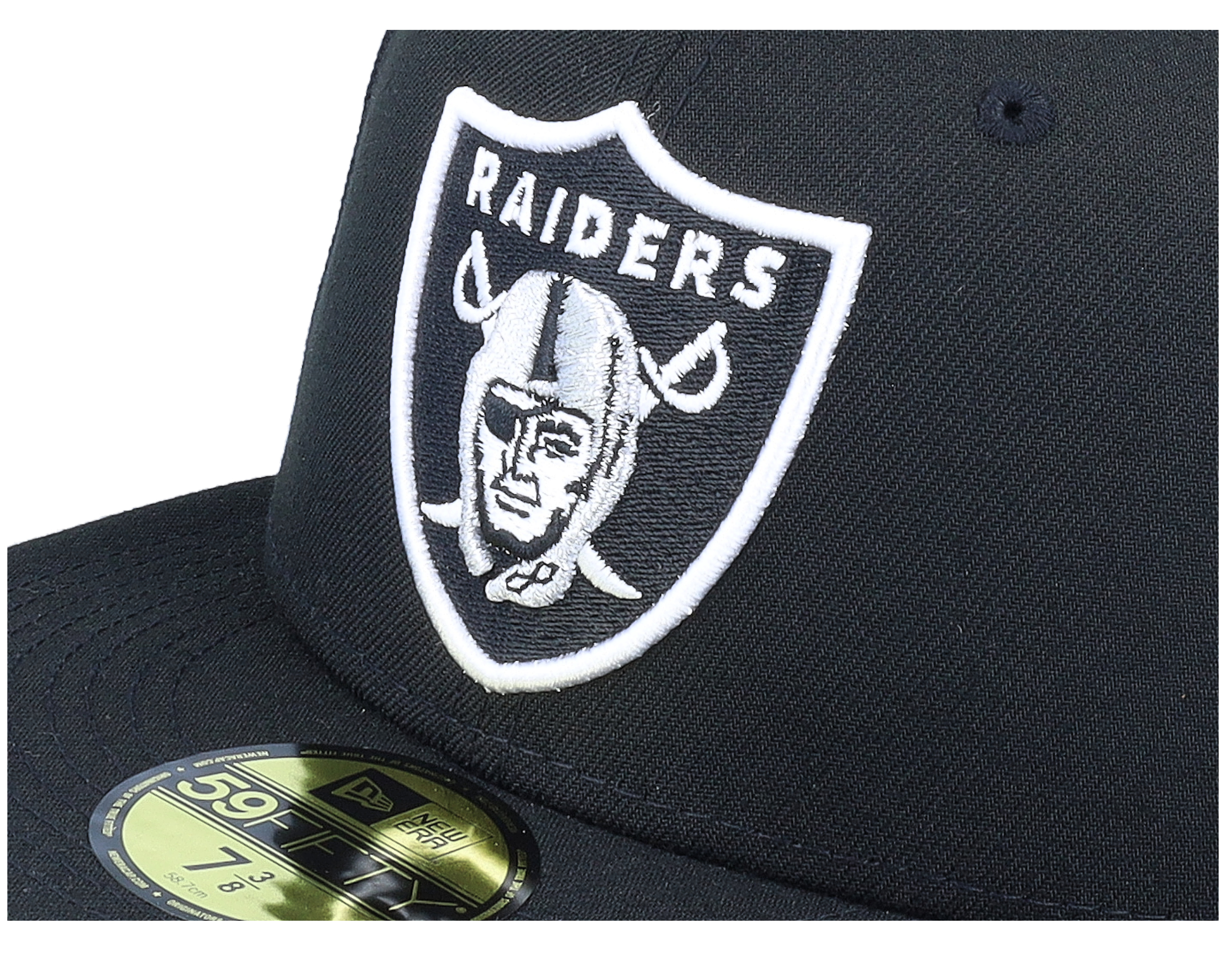 Las Vegas Raiders Nfl Patch Up 59fifty Black Fitted