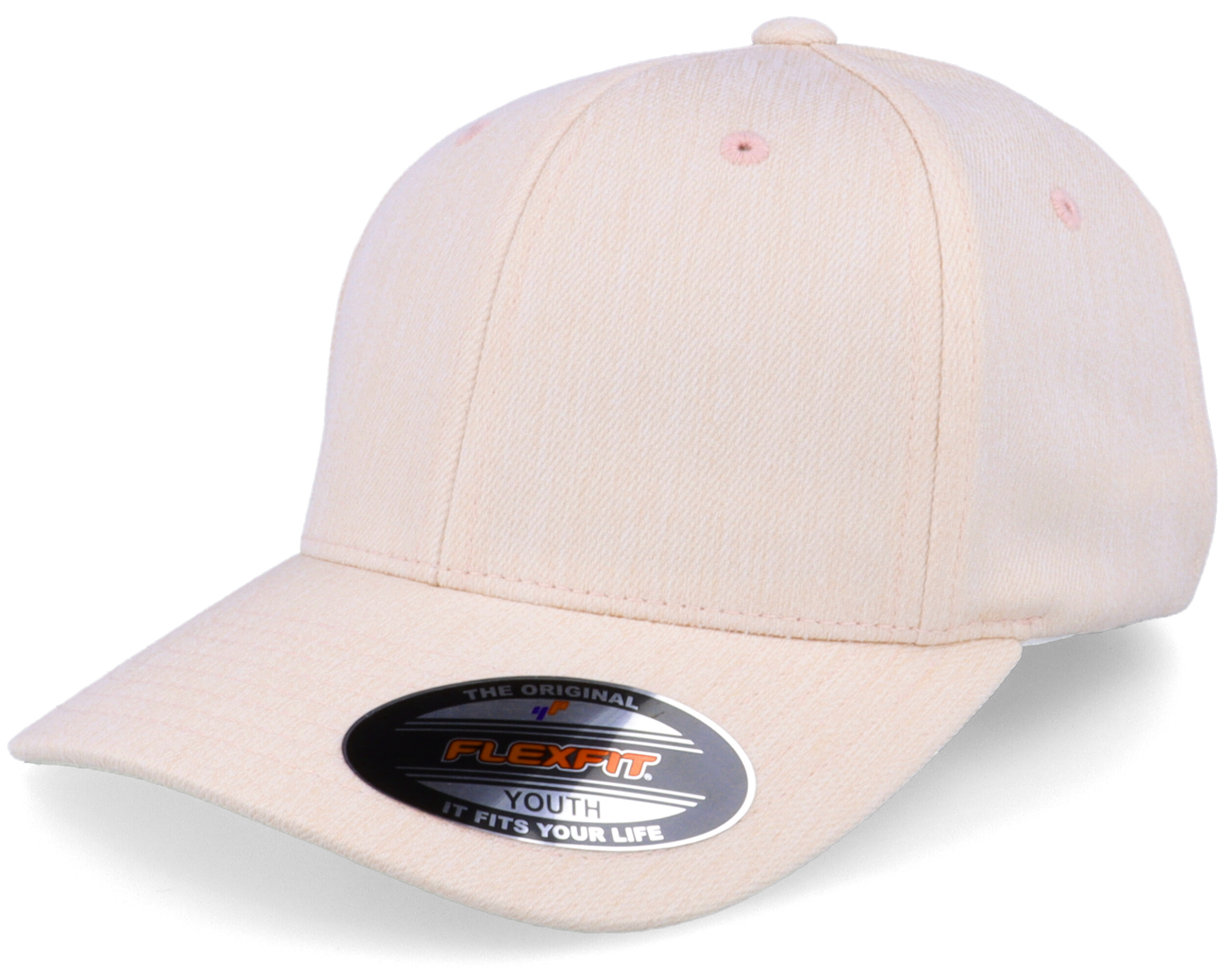 Kids Whisper Pink Pastel Flexfit - Flexfit cap