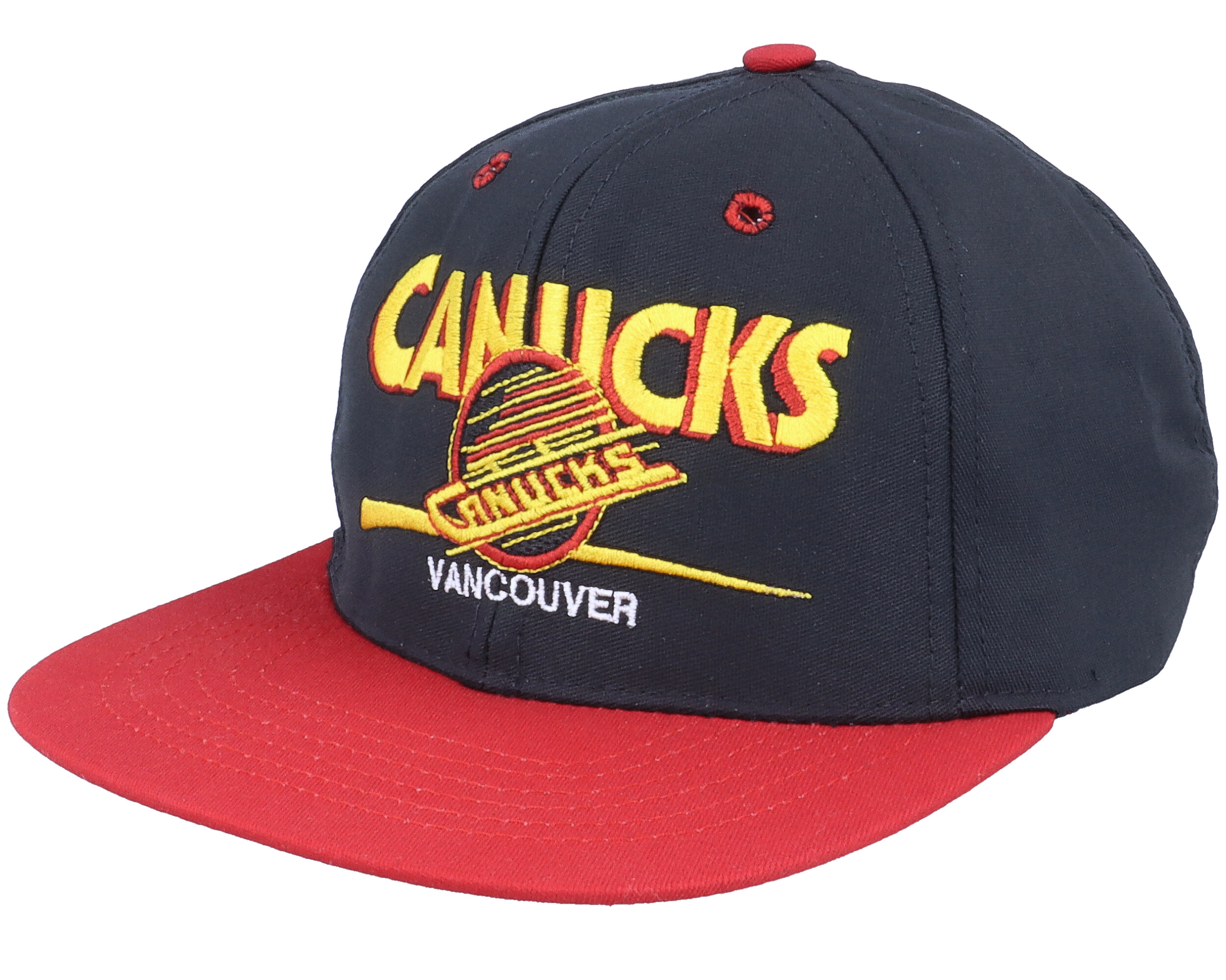 black canucks hat