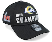 Los Angeles Rams NFL Super Bowl Champions 9FORTY Black Adjustable
