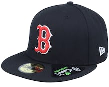 Boston Red Sox Repreve 59FIFTY Black Fitted - New Era