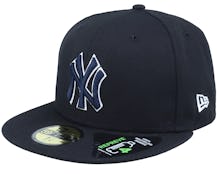 New York Yankees Repreve 59FIFTY Black Fitted - New Era