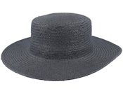 Kids Take Cover Black Straw Hat