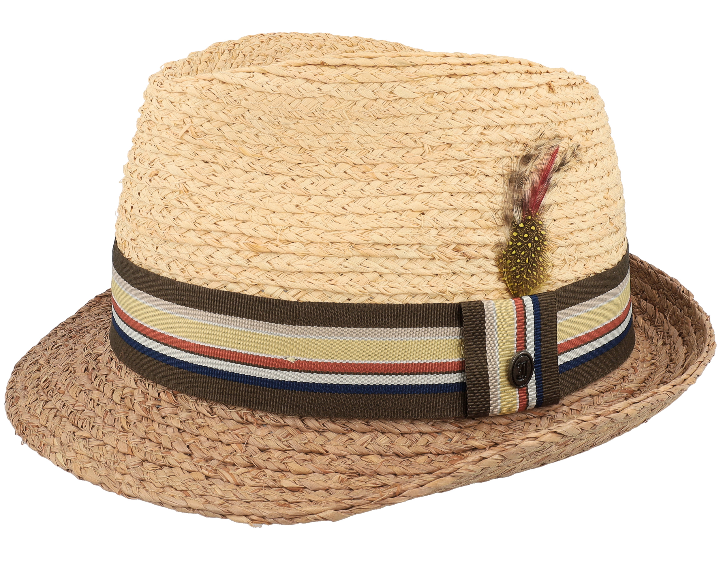 Trinidad Trilby Natural Straw Hat - Jaxon  James hat | Hatstoreworld.com