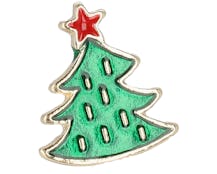 Christmas Tree Metal Enamel Pin - Cap Pins