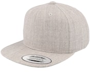 Kids Heather Grey Snapback