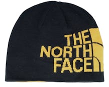 Reversible Banner Black/Yellow Beanie - The North Face