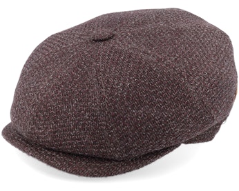 Montreal Virgin Wool Brown Flat Cap