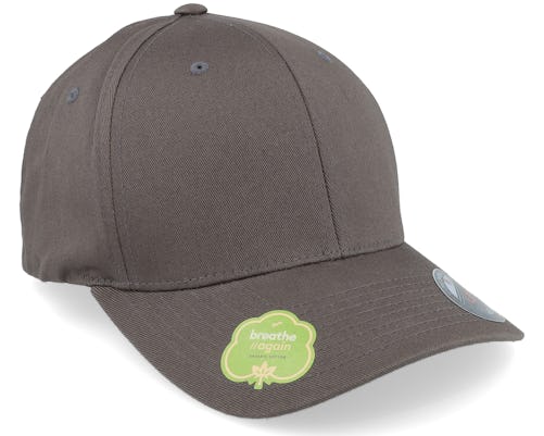 Cotton Flexfit cap - Dark Organic Grey Flexfit