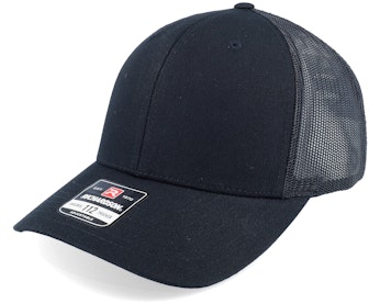 112 Solid Black Trucker - Main Image