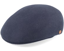 Car-cap Wool Felt Grey Flatcap - Mayser