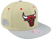 Chicago Bulls Classic Canvas Tan Snapback