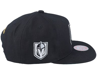 Mitchell & Ness Las Vegas Golden Knights Alternate Flip Snapback Adjustable Hat, Men's, Black