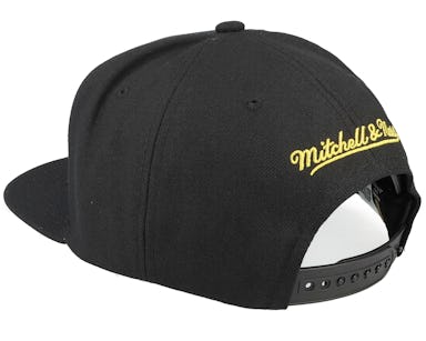 Men's Los Angeles Kings Mitchell & Ness Black Alternate Flip Snapback Hat