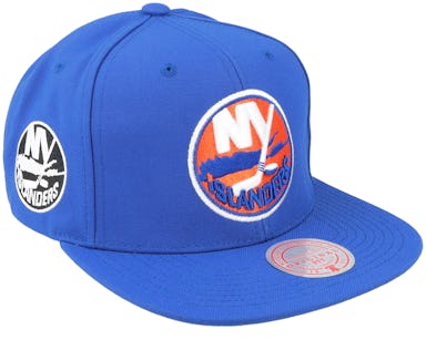 New York Islanders Alternate Flip Blue Snapback - Mitchell & Ness