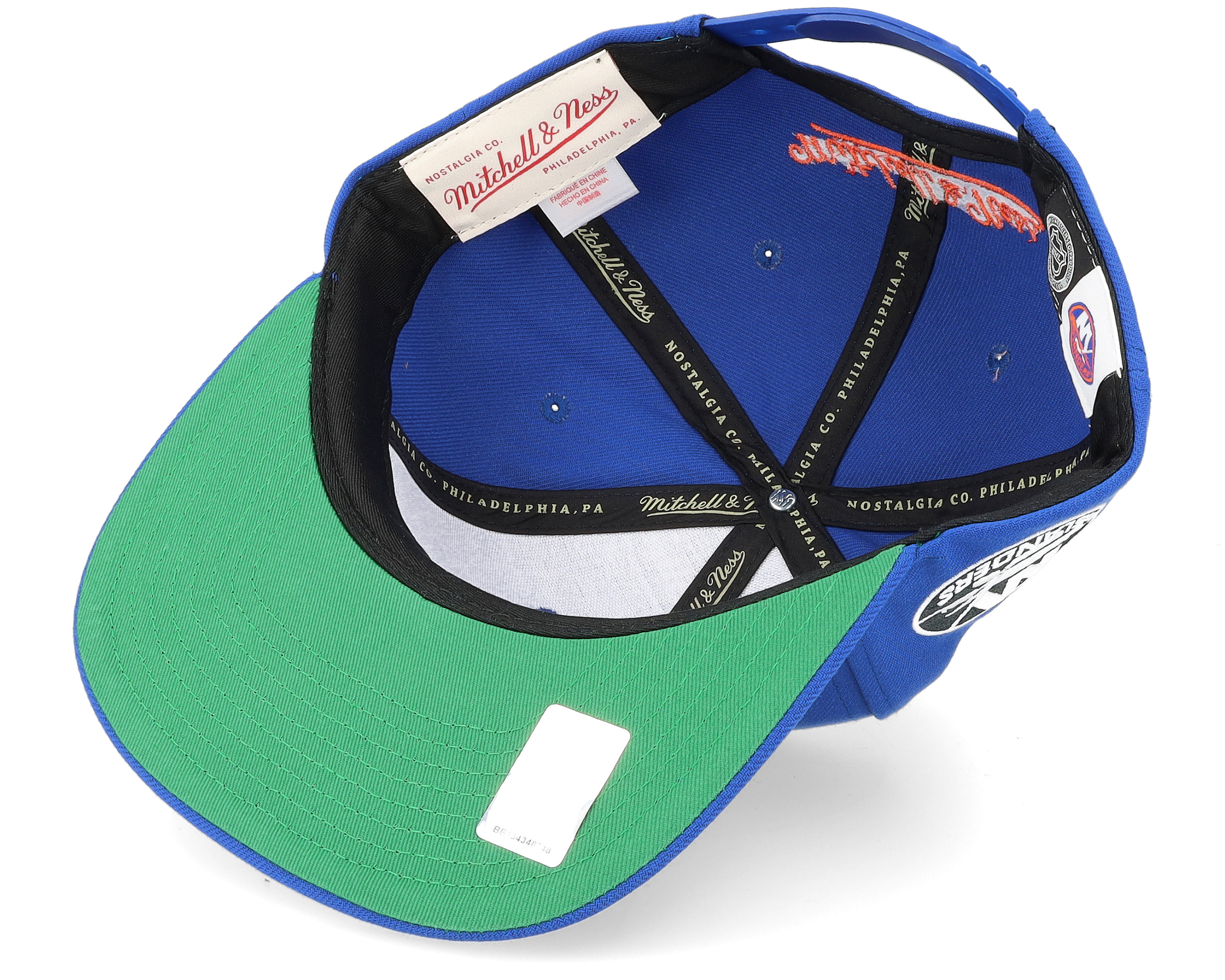 New York Islanders Alternate Flip Blue Snapback - Mitchell