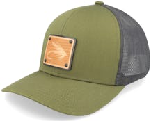 Fly Cherrywood Moss Green/Charcoal Trucker - Union Standard Supply