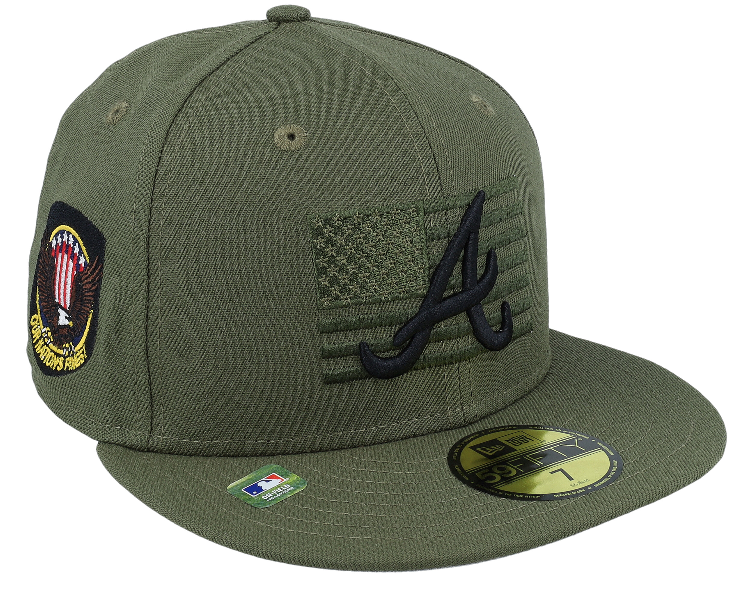 New Era, Accessories, Atlanta Braves Armed Forces Day Onfield Camo  Baseball Hat